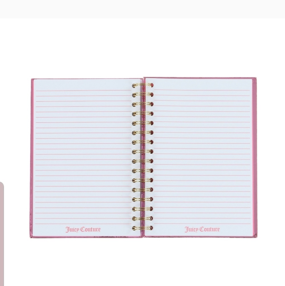 New Juicy Couture Note Book Journal Diary Lined - Picture 3 of 3